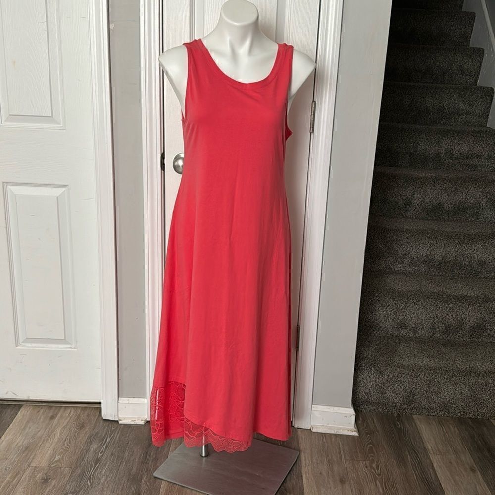 LOGO LORI GOLDSTEIN MAXI DRESS SIZE S